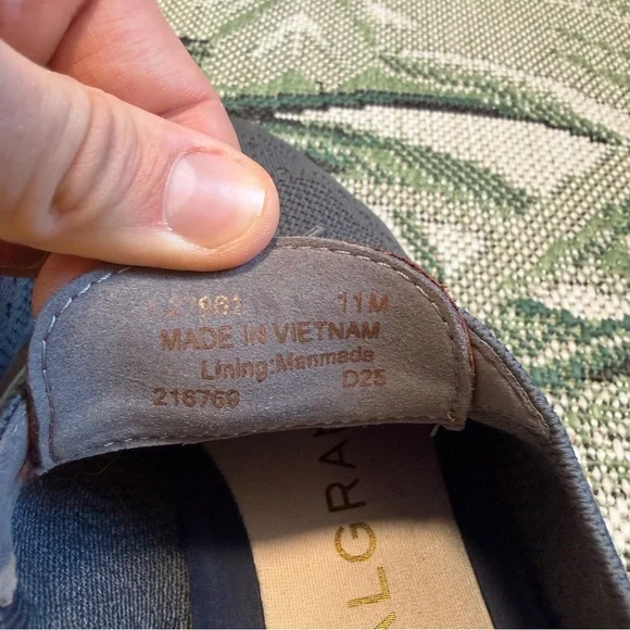 Cole Haan Stitchlite Oxford Men's Gray Oxford Shoes Size 11 - Picture 5 of 5